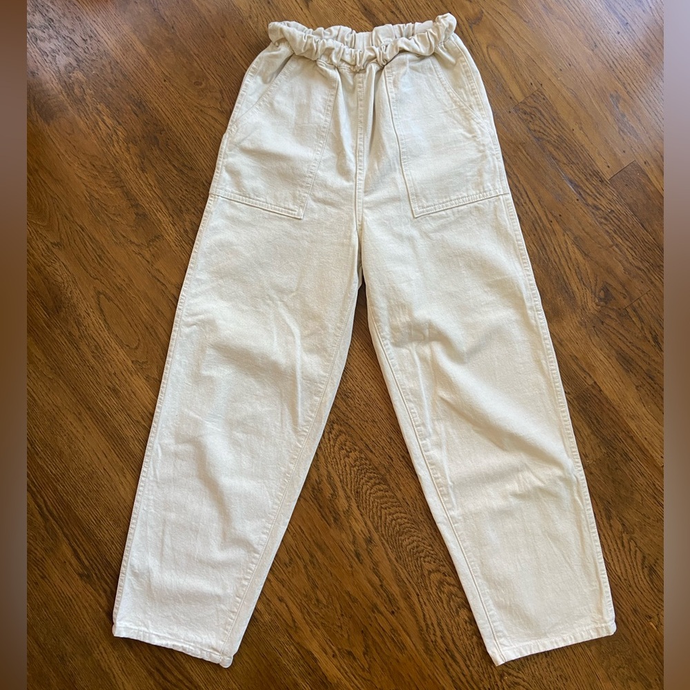 OZMA Juno Pant in Putty